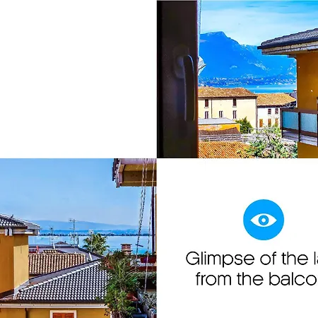 A 150m Dal Lago! Centralissimo A Desenzano Con Balcone Apartment *