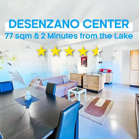 A 150m Dal Lago! Centralissimo A Desenzano Con Balcone Apartment *